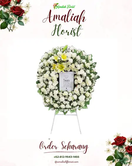 Krans Bunga Duka Kerta Sari